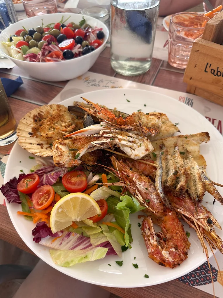 Gratinato misto di pesce